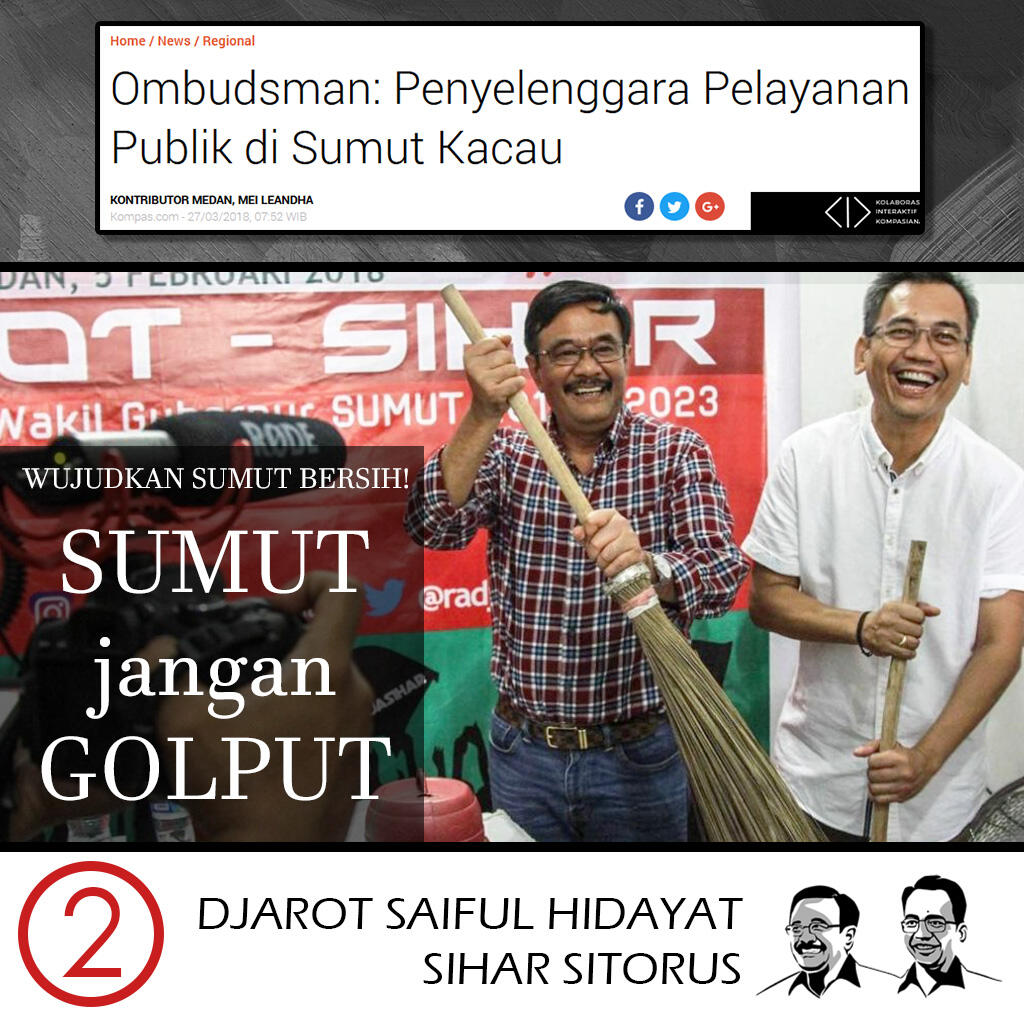 Komentar Djoss terhadap Penyataan Ombudsman di Sumut