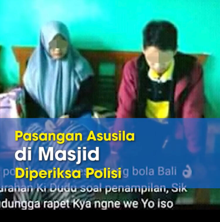 Bikin Geger, Masjid Dipakai Berbuat Asusila