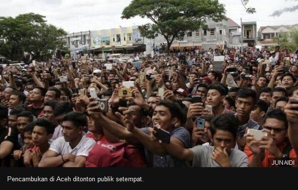 Alasan investasi, hukuman cambuk di Aceh dipindah ke dalam LP