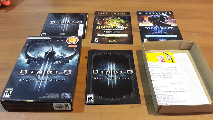 Jual Games PC Original Kondisi Nyaris Baru, DLC Unused, Cocok Buat Koleksi !