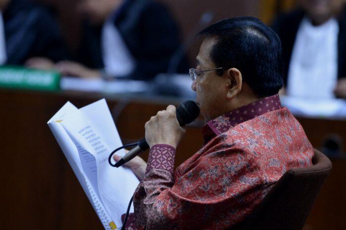 Sikap ganda dan keberatan Setya Novanto dalam pleidoinya