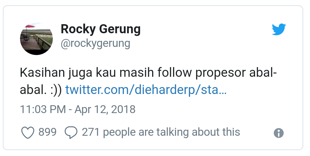 Rocky Gerung: Tanpa Ijazah Gue Pernah Ngajar S1 sampai S3, Ajaib, Tanya UI
