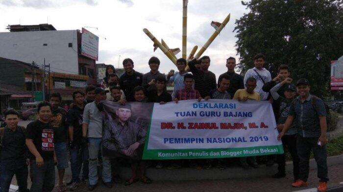 Penulis dan Blogger Muda Bekasi Dukung TGB Maju di Pilpres 2019