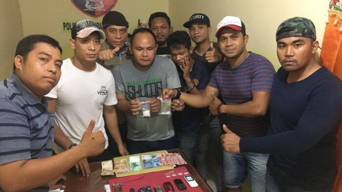 Andalkan Badan Besar, Bandar Sabu Keok Saat Duel Dengan Polisi