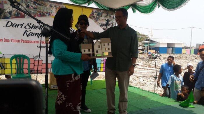 Anies Menghadiri Acara Peringatan Dua Tahun Penggusuran Kampung Akuarium