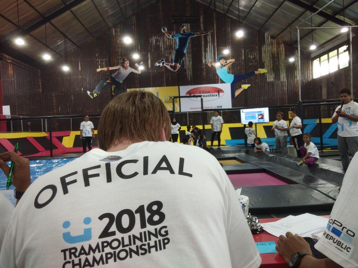 Dari Persiapan Cabang Trampoline, hingga Sekarang Belum Ada Atlet Pro Indonesia