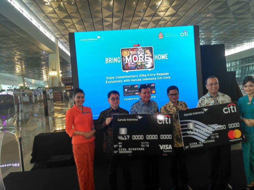 Kini, Naik Garuda Memakai Fasilitas Citibank Dapat Ekstra Bagasi 20 Kg
