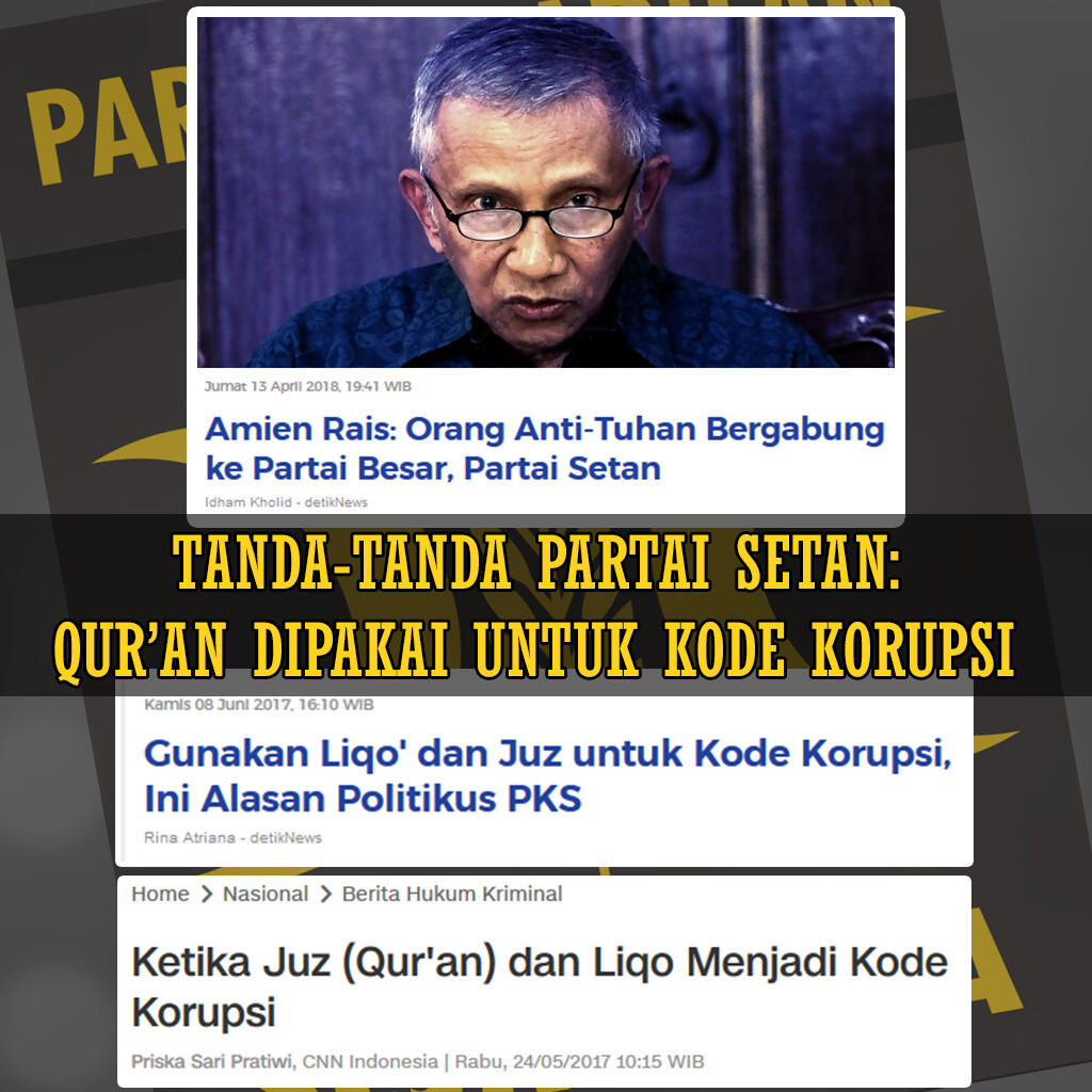 Gunakan Kode-Kode Bahasa Arab Untuk Ber-Korupsi Guna Kelabuhi KPK