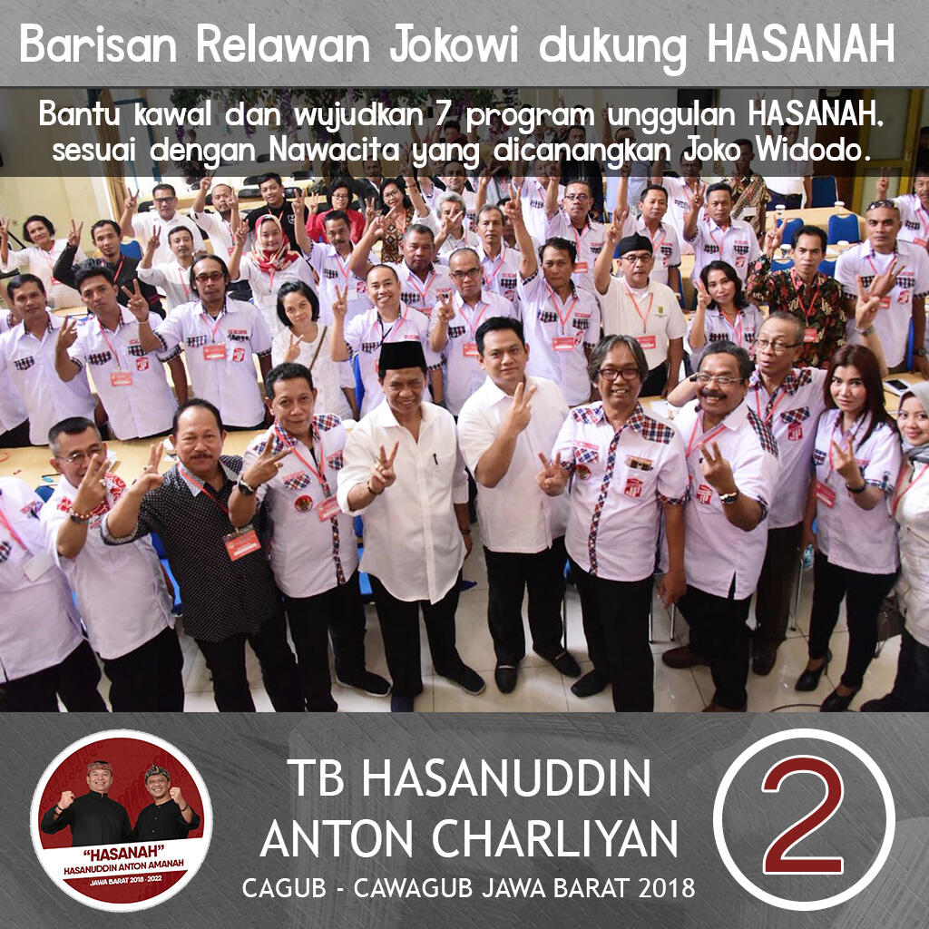 Barisan Jokowi dukung Hasanah