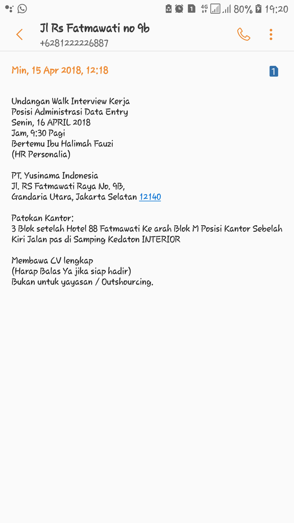 Mohon info untuk interview di pt yusinama Indonesia ini benar atau tidak y gan