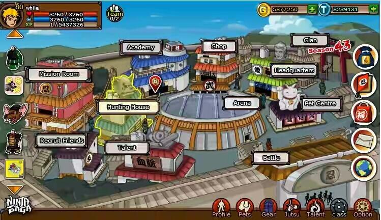 (COC) Ninja Saga Jalan Ninjaku