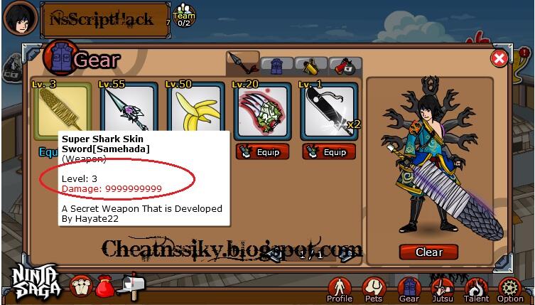 (COC) Ninja Saga Jalan Ninjaku
