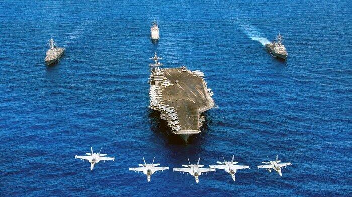Mengenal Carrier Battle Group, Armada Amerika Serikat yang Menyerang Suriah