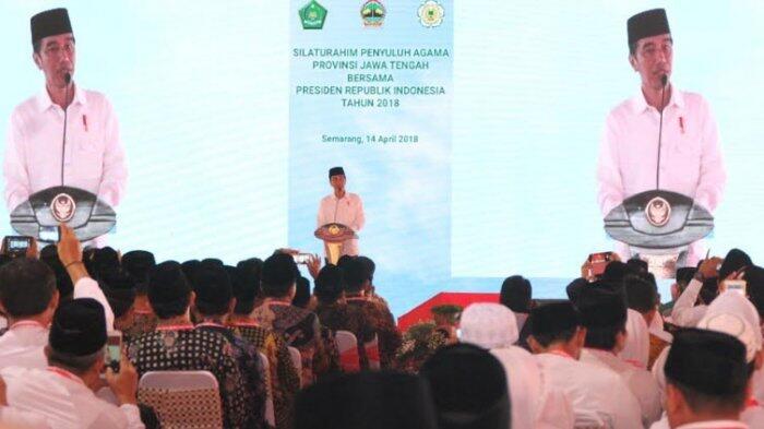 Sebutkan 17.000 Pulau Indonesia, Penyuluh Agama Dapat Sepeda Paling Mahal dari Jokowi