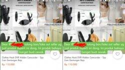 Kamera Pengintai Berbentuk Gantungan Baju Dijual di Toko Online, Netizen Resah