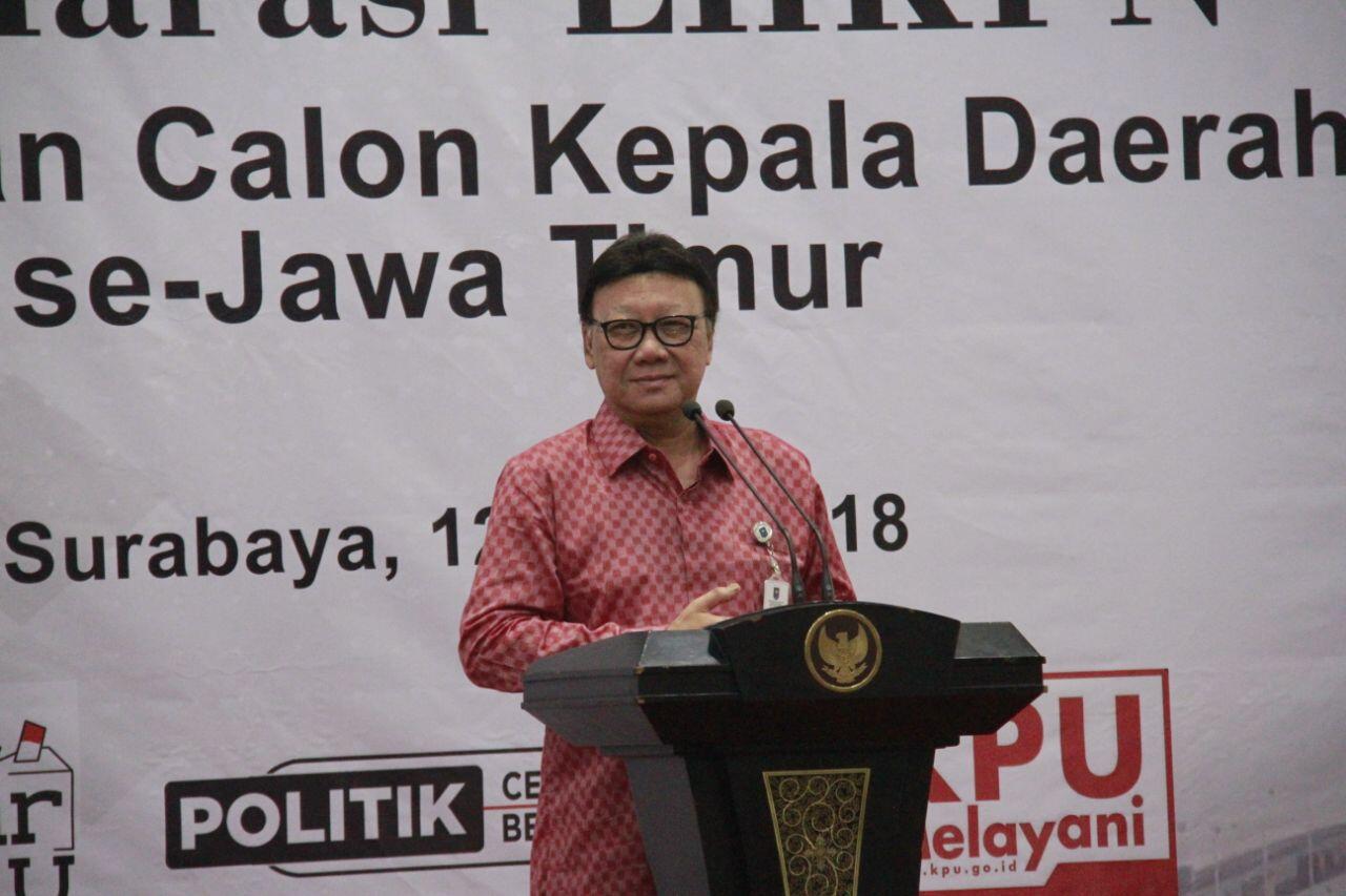 Mendagri: Calon Kepala Daerah Harus Jujur Laporkan Harta Kekayaannya