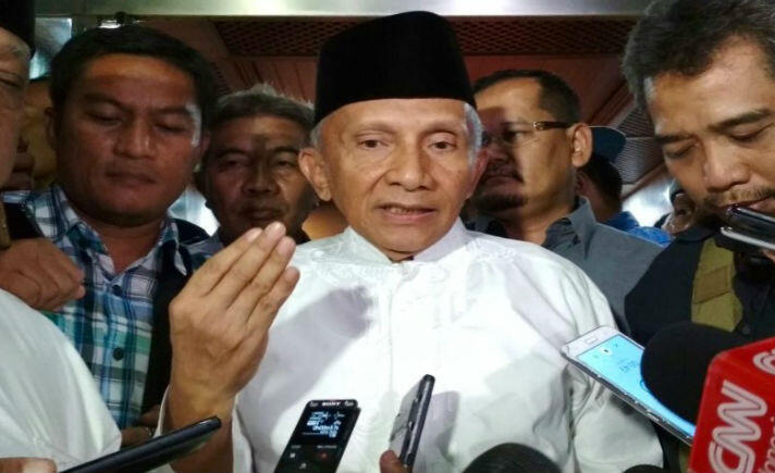 Membuat Dikotomi Partai Setan Vs Partai Allah, Amien Rais Dilaporkan ke Polisi
