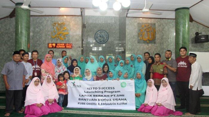 PT SMI Dukung Program KUBE OMERA IZI Dalam Kembangkan Usaha Masyarakat