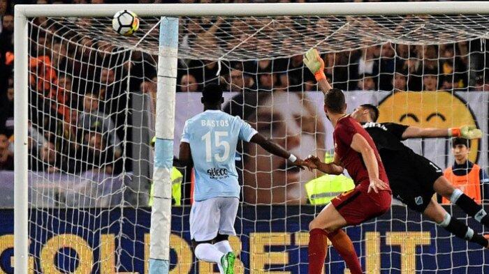 AS Roma Ditahan Imbang Tanpa Gol 10 Pemain Lazio: Dua Peluang Kena Tiang