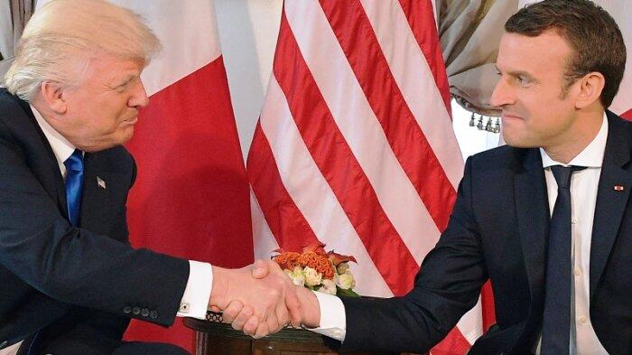 Macron: Kami Yakinkan dan Arahkan Trump untuk Serang Tiga Target di Suriah