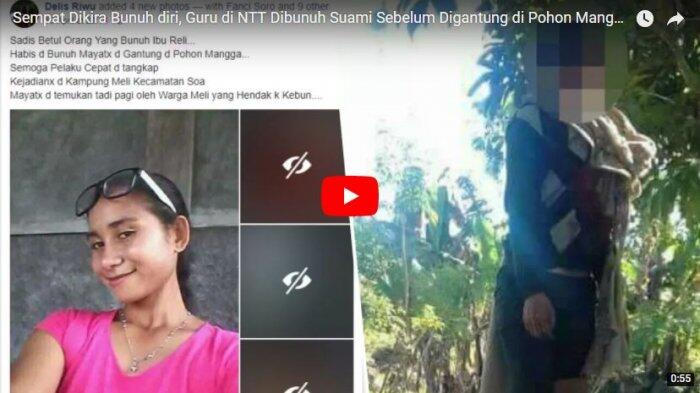 Sempat Dikira Bunuh diri, Guru di NTT Dibunuh Suami Sebelum Digantung di Pohon Mangga