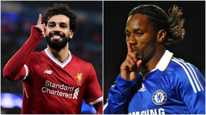 Mohamed Salah Ambil Alih Rekor yang Diukir Didier Drogba dalam Sejarah Liga Inggris