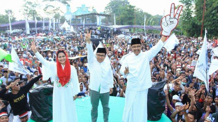 Mendung Adem Naungi Puluhan Ribu Warga di Kampanye Gus Ipul-Puti Soekarno