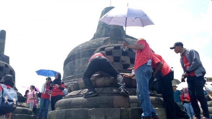 Jangan Asal Percaya Mitos, Ini Bahaya tak Terduga 'Merogoh' Stupa di Borobudur