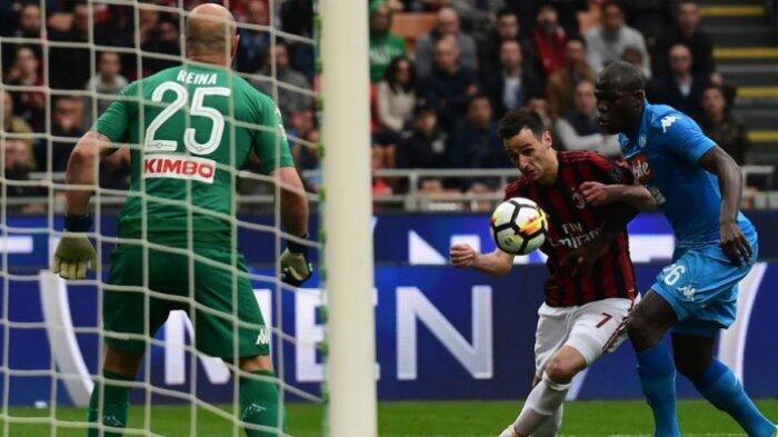 AC Milan Vs Napoli Imbang Tanpa Gol di San Siro