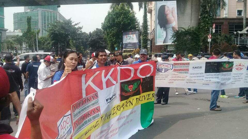 Gagal Bertemu Aplikator, Pengemudi Online akan Kerahkan Massa Lebih Besar