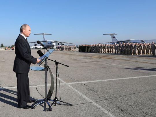 Putin: Jika Serangan ke Suriah Berlanjut, Tatanan Internasional Chaos