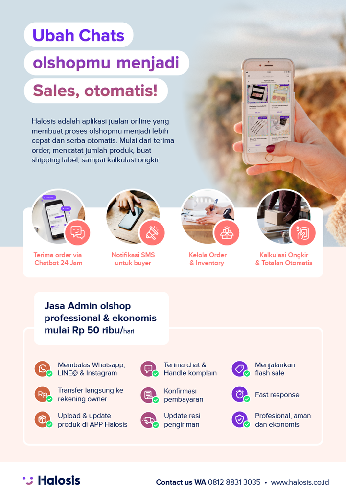 GRATIS: Order Management System & Admin Online/bln. Revolusi Bisnis Online.