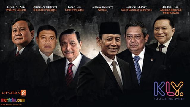 Barisan Pensiunan Jenderal Yang di Partai Politik