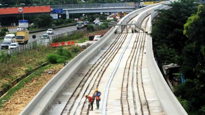 LRT Jakarta Belum Dapat Dipakai Saat Asian Games