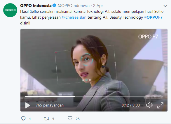 OPPO Pamer Super Full Screennya di OPPO F7