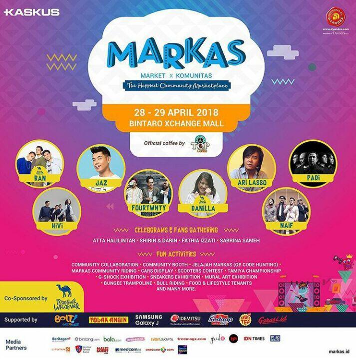 Kopdar dan Coaching clinic Bersama Komunitas Stories From The Heart di MARKAS 2018