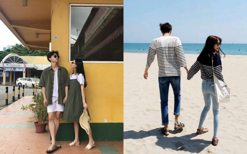 Kembaran Baju  Ala Couple  Korea Ini Jauh dari Alay  Mau 