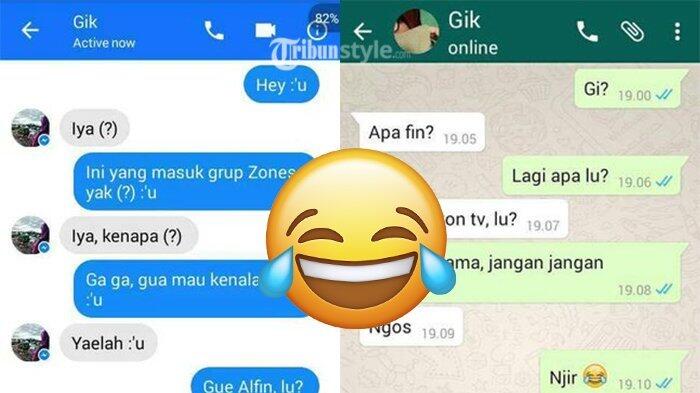 Kocak! Bertemu di Grup Jomblo &amp; Ingin PDKT, Saat Chat Terungkap Fakta Tak Terduga!