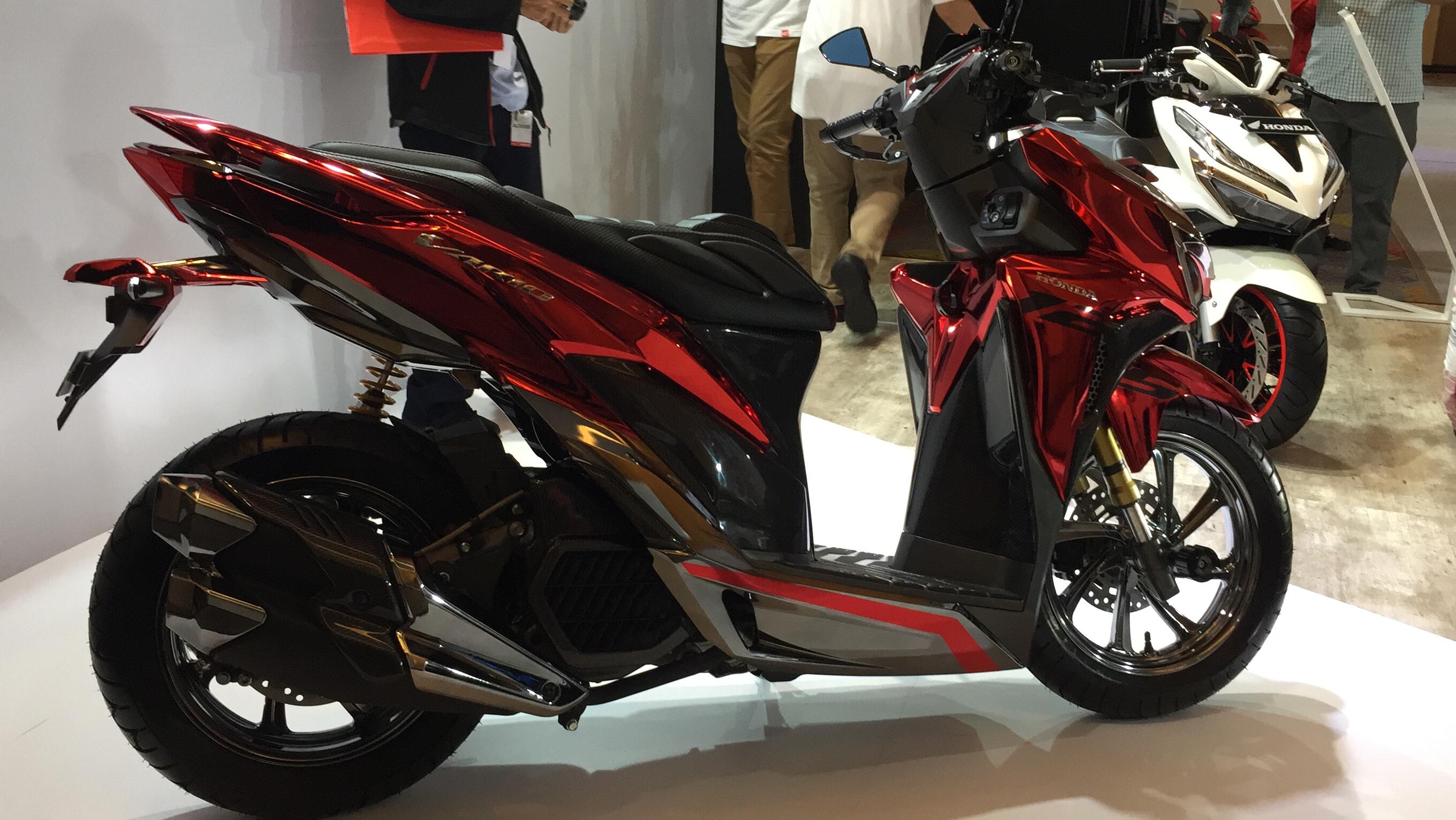  Modifikasi  All New  Honda Vario  150  dengan Konsep Glamor 