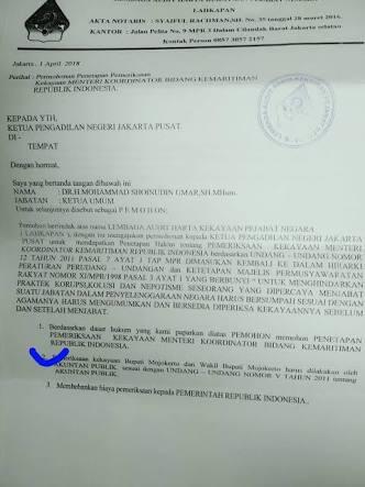 Lembaga Audit Ini Minta Kekayaan Luhut Panjaitan Diaudit, Isi Suratnya Janggal