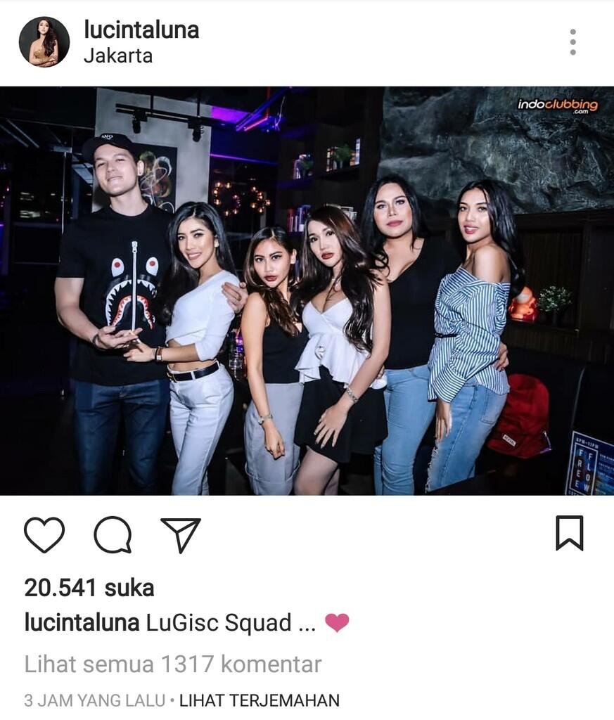 Lucinta Luna pamer geng 'squad' !