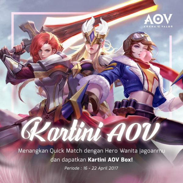 Beragam event menarik yang ada di AOV