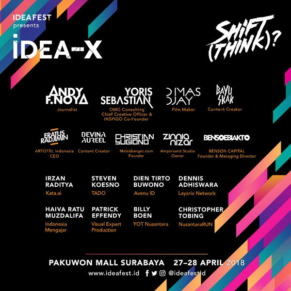 Festival Kreatif Terbesar di Indonesia Akan Hadir di Surabaya, Gan!