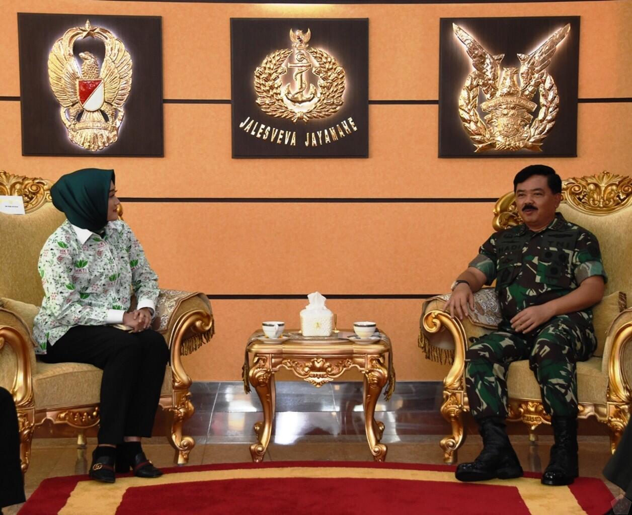 Panglima TNI : Pemuda Tani HKTI Asset Bangsa Bidang Pertanian