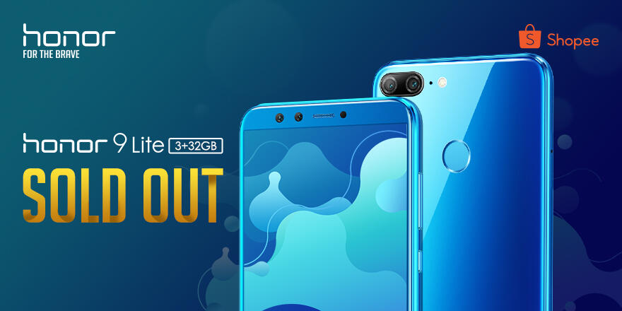 Flash Sale ke 2 : Honor 9 Lite Sold Out lagi !