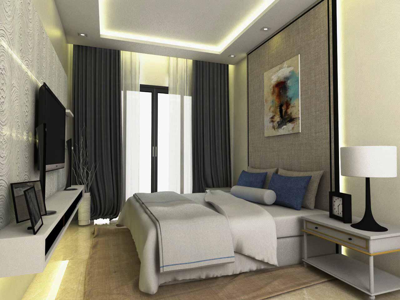 Gambar 3d model interior dan arsitektur