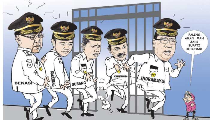 Jabar Provinsi Paling Korup, Ini Nama-nama Kepala Daerah di Jawa Barat