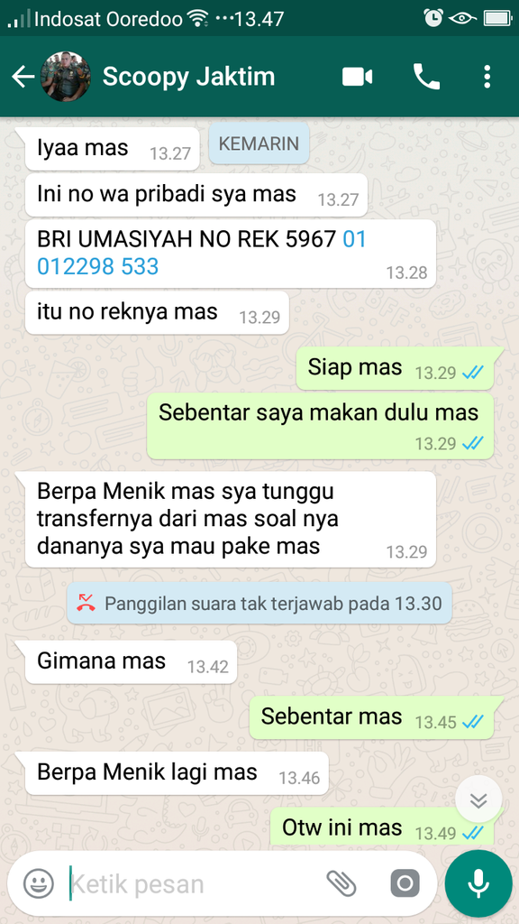 Warning!! Penjual OLX berkedok oknum TNI PENIPU