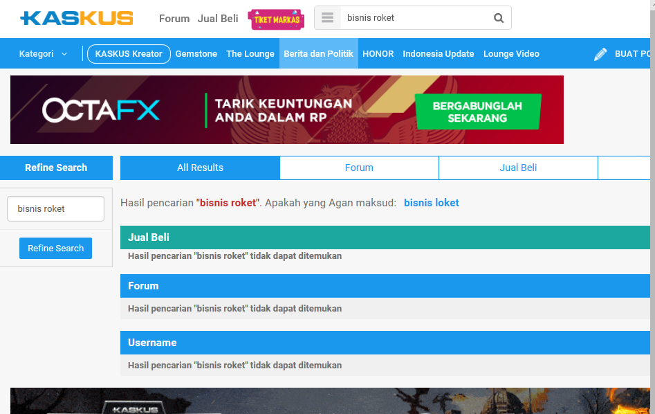 Pemain Pemain Bisnis Roket Luar Angkasa