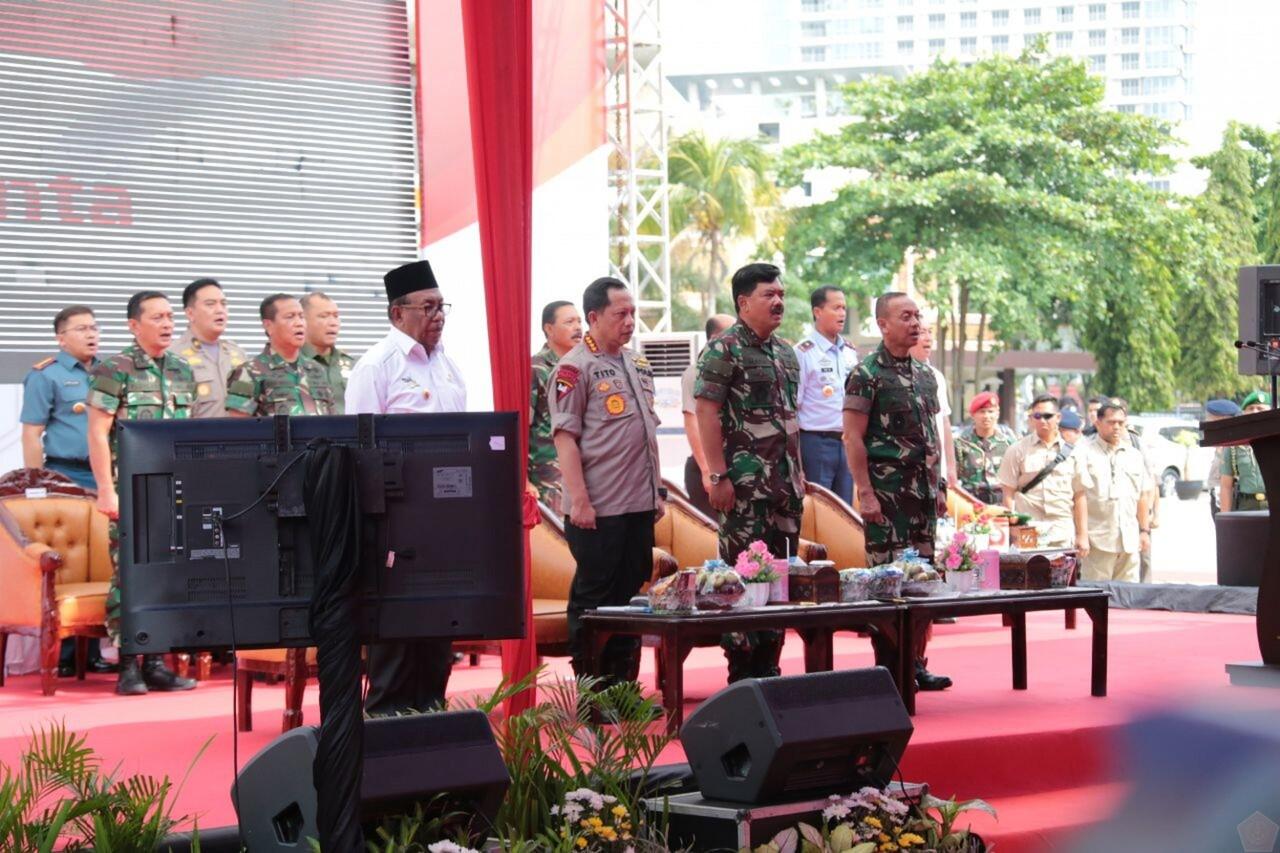 Kokohnya Sinergitas dan Soliditas TNI-Polri Dapat Mewaspadai Dampak Global